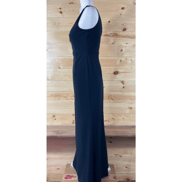 Lulu's Women's Melora Black Sleeveless Maxi Dress Size Small - Picture 4 of 14